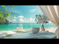 Smooth Jazz for a Happy Day 🌴Summer Vibes with Smooth Jazz Ambience 🌴 Music for Study, Work, Relax