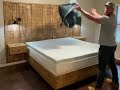 HOW TO: Floating Platform Bed Full Video