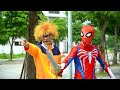 Doraemon New Episode| Spider-man, Naruto use Power Blade Fight Infinity Gauntlet| Anime in real life