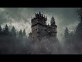 DRACULA'S CASTLE | Dark Vampire Music For Meditation, Heavy Thunderstorm Sounds | ASMR