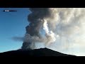 Mount Etna puts on a stunning display at dawn