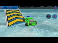 فيديو لعبة سباق سيارات الأمواج المثيرة Water Surfing Car Stunts