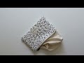 HOW TO NEATLY SEW A QUILTED ZIP POUCH! | MsRosieBea