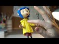 Making Coraline with clay_ Clay Art_Clay Tutorial