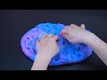 PURPLE KUROMI and PINK MY MELODY 🌈| Mixing Random into Glossy Slime | Satisfying Slime 💗