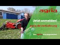 Soil cultivation with the agria 5900 and stone burier