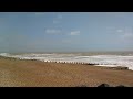 Eastbourne on a windy day