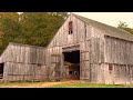 🍁 Autumn Escape to an OFF GRID Barn Cabin | New England FALL | SLOW LIVING VLOG