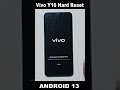 How To Vivo Y16 Hard Reset & Factory Reset | How To Hard Reset Of Vivo Phone 2023