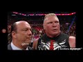 Brock Lesnar attacks CM Punk: Raw, 2013