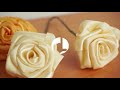 Realistic and Super Easy Ribbon Roses: Wedding DIY Flowers