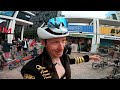 Crashing at the Brompton World Championships 2024 | Via Atelier Crit Racing