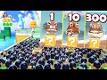 Mario vs 999 Bob-ombs in Super Mario 3D World + Bowser's Fury