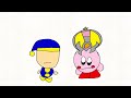 Poppy Bros. Jr Tries to Bother Kirby #kirbyanimation