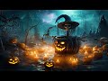 1 Hour Relaxing Halloween Music 👻🕷️Spooky Ambience Halloween Night And Scary Halloween Sounds 🎃