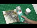 Mounting and Sealing Exposed Watercolors