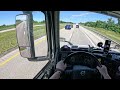 POV Truck Driving USA 4K Ohio #truckdriver