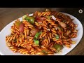 Chinese Style Pasta की येह रेसिपी देखने के बाद आप सभी नयी पुरानी पास्ता रेसिपीस भूल जाओगे