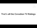 Canadian TV Ratings