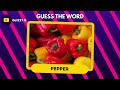 GUESS THE SCRAMBLED WORD: Food, Fruits, Body Parts And More🔠🏆