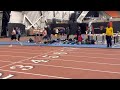 Mekhi Stafford early season 55m dash (6.44).    At Princeton university 12/21/2022