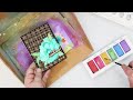 Easy Watercolor Die Cuts for Cards that ANYONE can do