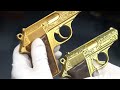 Gold Engraved Walther PPK Presented To SS Officer Otto Marrenbach