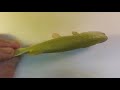 Carving a Miniature Wooden Pike Fish