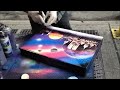 Amazingly Fast Spray Paint Artist