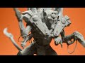 I kitbashed a GIANT MECHANICAL TYRANID!