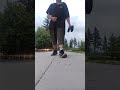 driving rc slash brushed, rc running 🏃‍♂️ on a new sidewalk. no people.