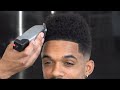 SIMPLE CURLY FROHAWK TUTORIAL BY CHUKA THE BARBER