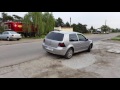 VW Golf MK4 TDi PD 101hp inox pipe. FIRST RUN. Straight pipe