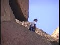 Liz Climbing, smith rocks 1993