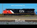 CN Heritage Units: Before & After