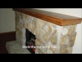 How to build an Electric Stone Fireplace