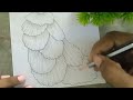 How to draw a girl with beautiful dress for beginners // Pencil Sketch // Drawing Tutorial