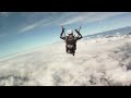 Paragliding from Mt. Fuji(3776m)　富士山頂からパラグライダー