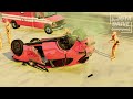 Realistic Rollover Crashes #01 [BeamNG.Drive]