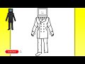 HOW TO DRAW TV MAN | Skibidi Toilet - Easy Step by Step Drawing