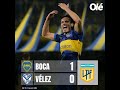 Boca Juniors 1=0 Velez Sarsfield/ Narración de Daniel Mollo/ Liga Profesional Argentina 🏆