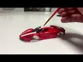 Customizing a toy model of Ferrari | Tuning toy cars