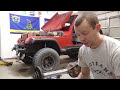 Body Lift and Motor Mount Lift Install on a Jeep Wrangler YJ