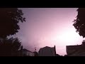 Crazy lighting caught on camera in neighborhood