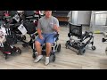 Zinger & Zoomer Power Chairs that fold up to 10 Inches