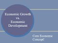 What is Economic Growth vs. Economic Development? | IB Microeconomics | IB Economics Exam Review