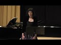 Christina Acton Grad Recital 2022