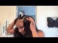 The Best DIY Sew in Technique for Fine Hair + Thin Edges| Leave out| Detailed| Easy| Side part