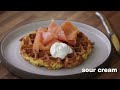 Waffled Potato Blini with Smoked Salmon | Mad Genius | Food & Wine