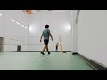 Aarav badminton practice 1 - 24/02/33 #badminton